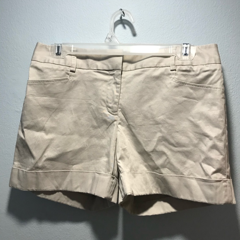 Express khaki shorts